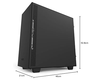 Amazon | NZXT H510i RGB Black & Black ミドルタワーPCケース